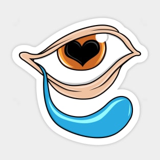 Crying for Love. (o) Sticker